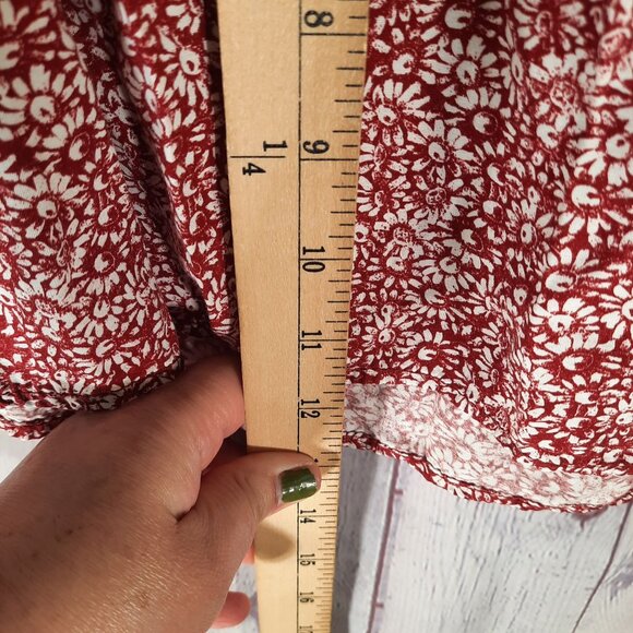 Sycamore Short Sleeve Floral Babydoll Midi Dress - Picture 5 of 14